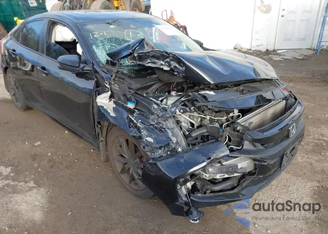 2020 Honda Civic Ex z USA, uszkodzony, nr VIN 19XFC1F34LE206815